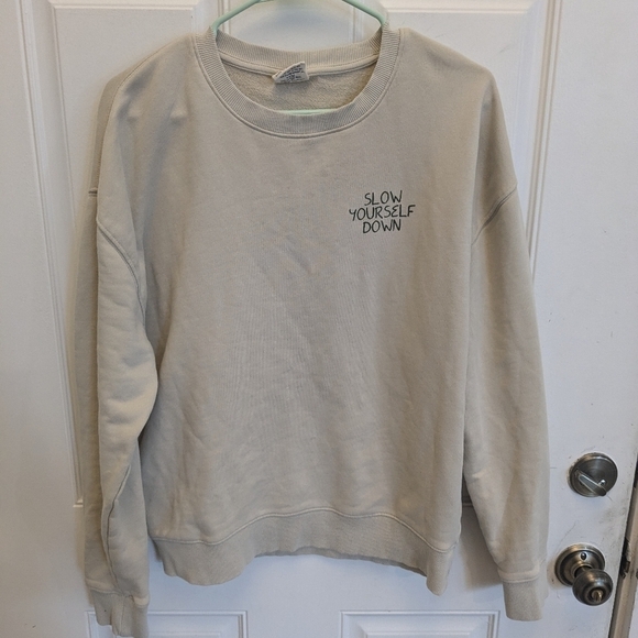 Slow Yourself Down Organic OG Crewneck - Picture 3 of 5